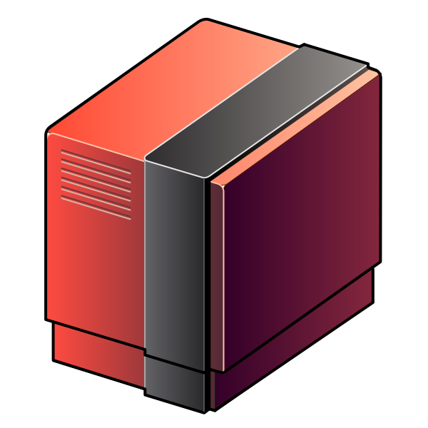 SVG Colored computer