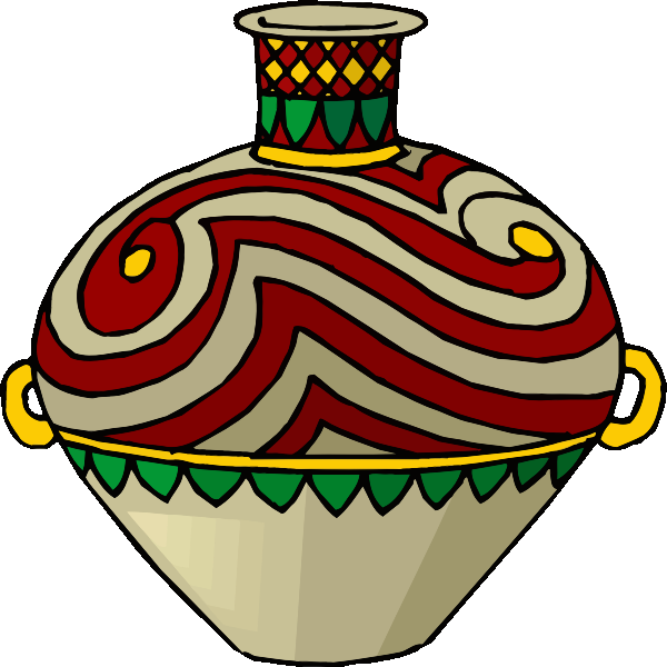 SVG Colored jug