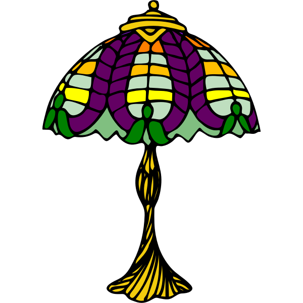SVG Colored lamp