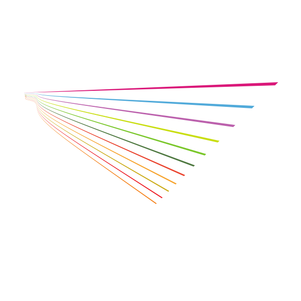 SVG Colored lines