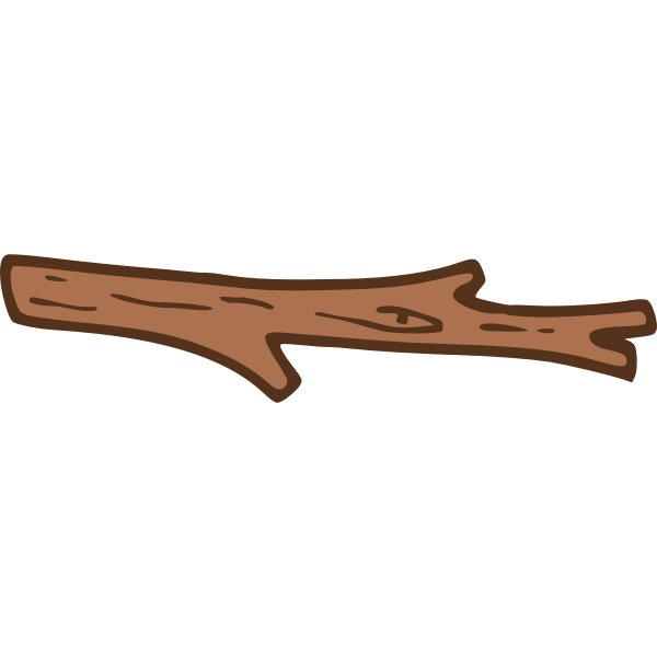 SVG Colored wooden Ssick