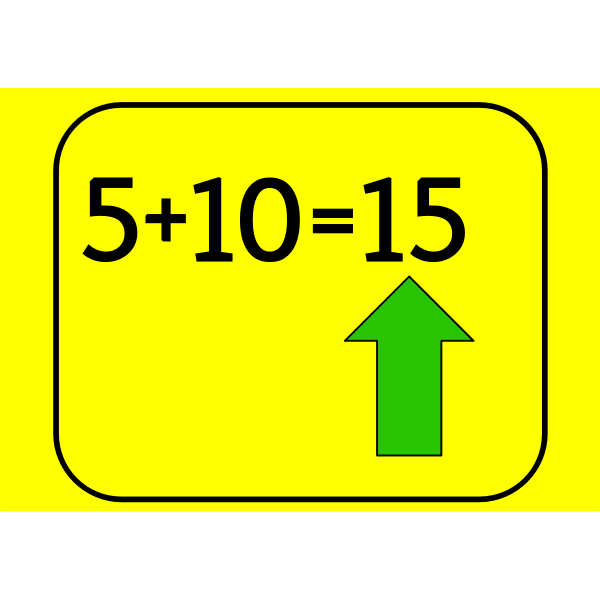 SVG Colorful adding board