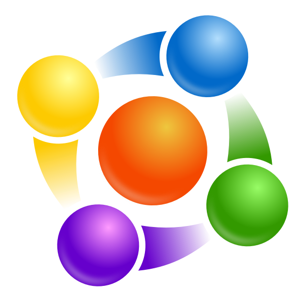 SVG Colorful balls