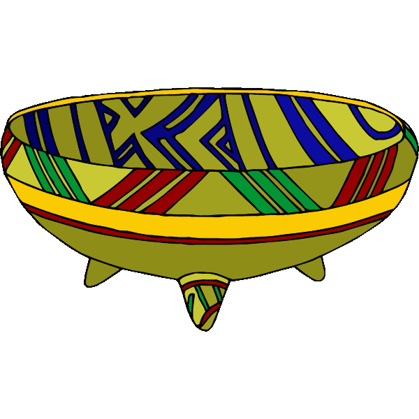SVG Colorful bowl