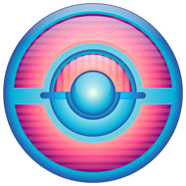 SVG Colorful button