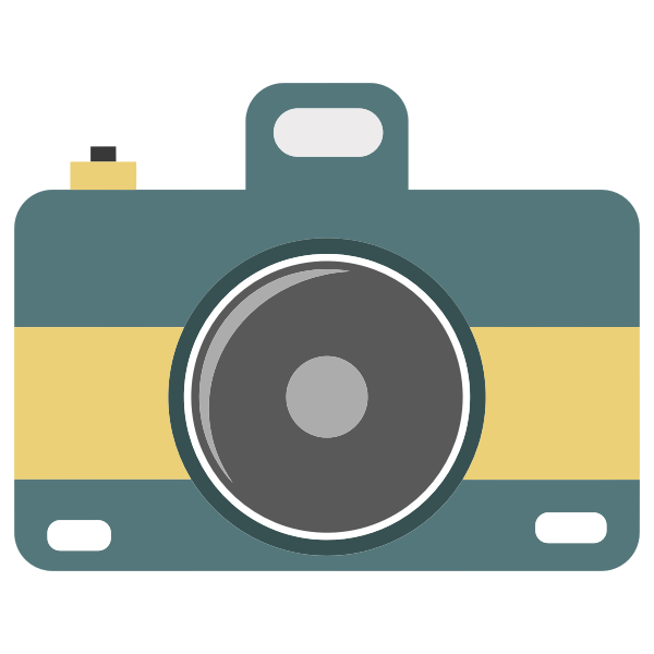 SVG Colorful camera image