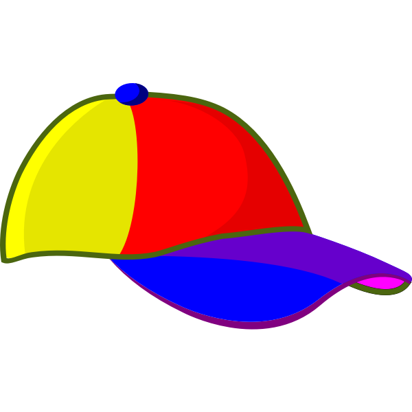 SVG Colorful cap
