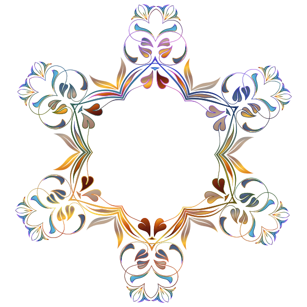 SVG Colorful chromatic photo support