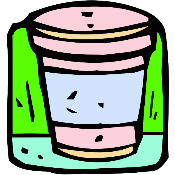 SVG Colorful coffee