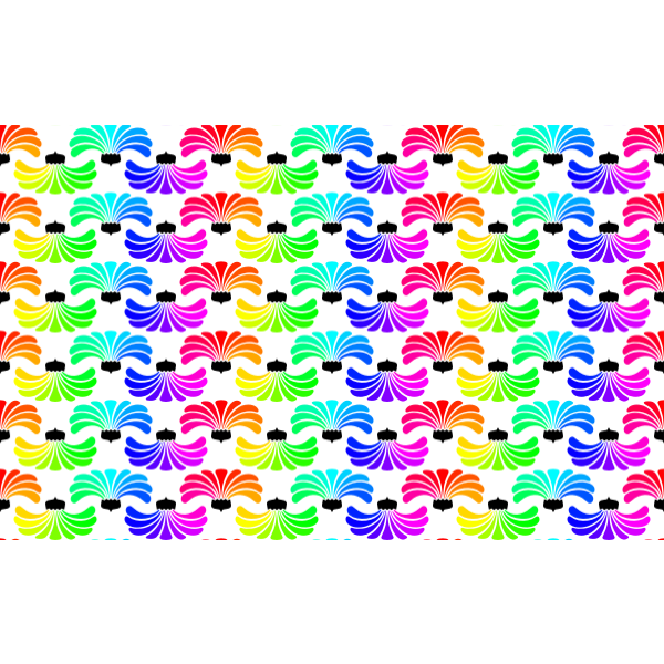 SVG Colorful decorative fountains