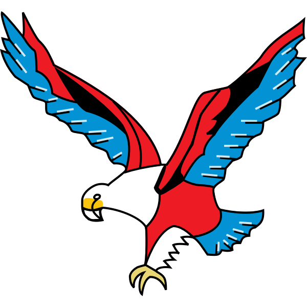 SVG Colorful eagle