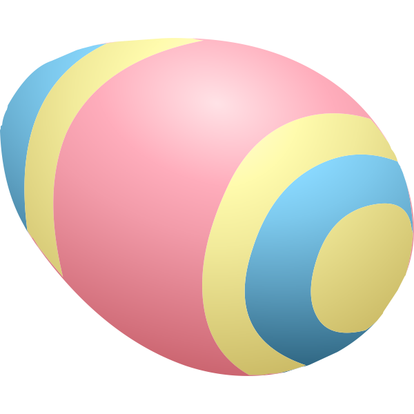 SVG Colorful egg