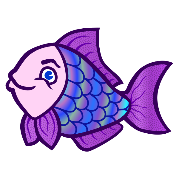SVG Colorful fish
