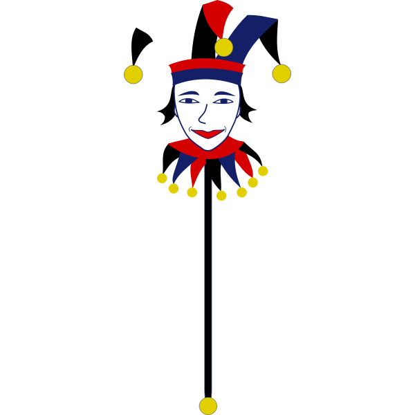 SVG Colorful jester