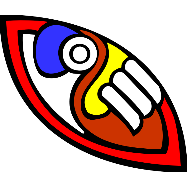 SVG Colorful knife icon