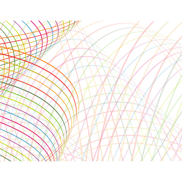 SVG Colorful lines