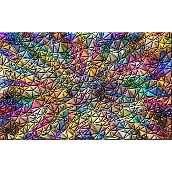 SVG Colorful Low Poly Wallpaper Enhanced 2