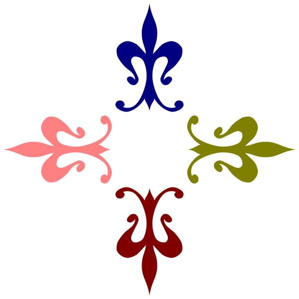 SVG Colorful ornaments