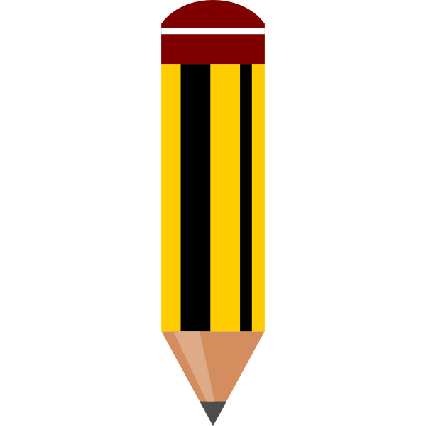 SVG Colorful pencil