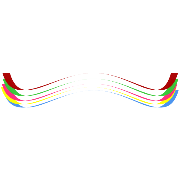 SVG Colorful ribbons image