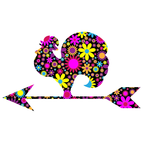 SVG Colorful rooster image