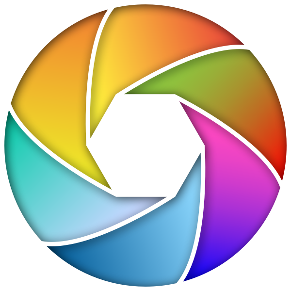 SVG Colorful shutter