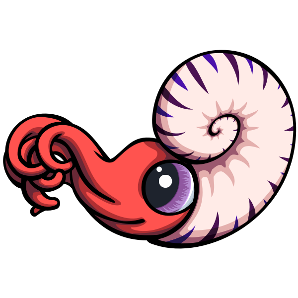SVG Colorful snail image