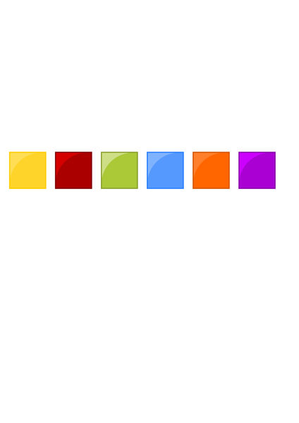 SVG Colorful Square Icon Backgrounds