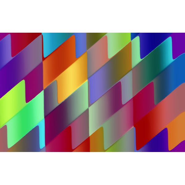 SVG Colorful stripy and wavy lines