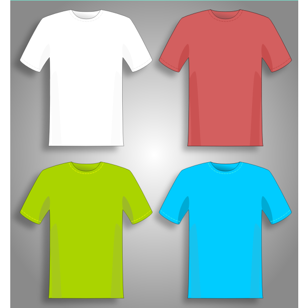 SVG Colorful T-shirts