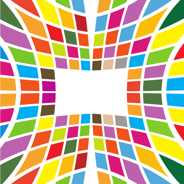 SVG Colorful tiles pattern