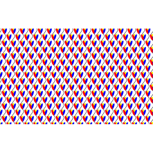 SVG Colorful tulips seamless wallpaper