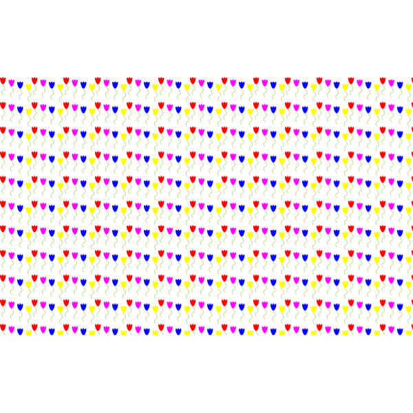 SVG Colorful tulips wallpaper