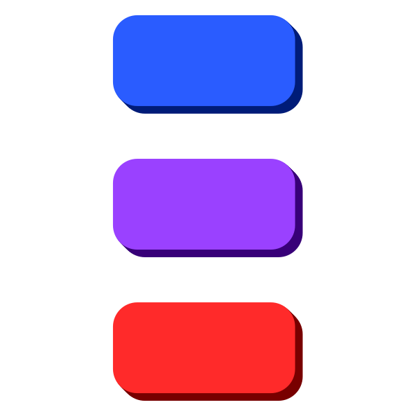 SVG Colorful web buttons