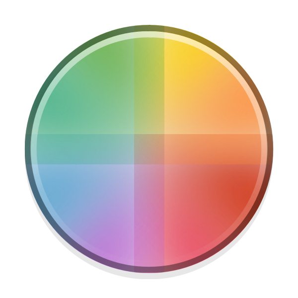 SVG Colorful wheel
