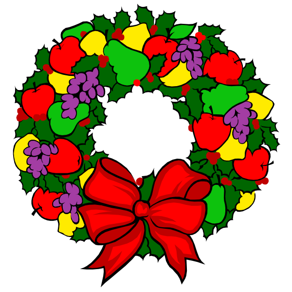 SVG Colorful wreath
