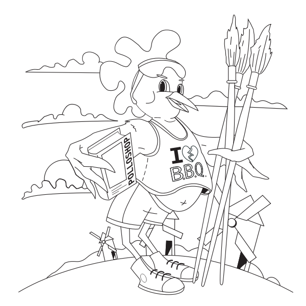 SVG Coloring chicken