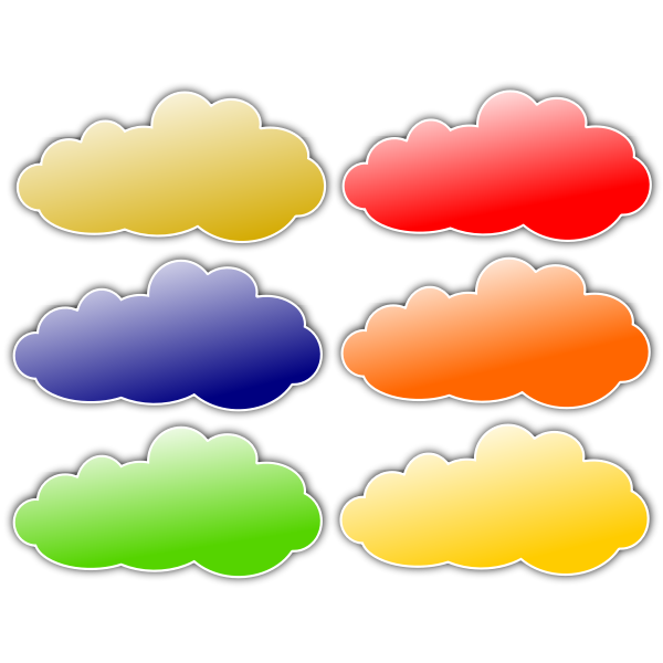 SVG Colour Clouds