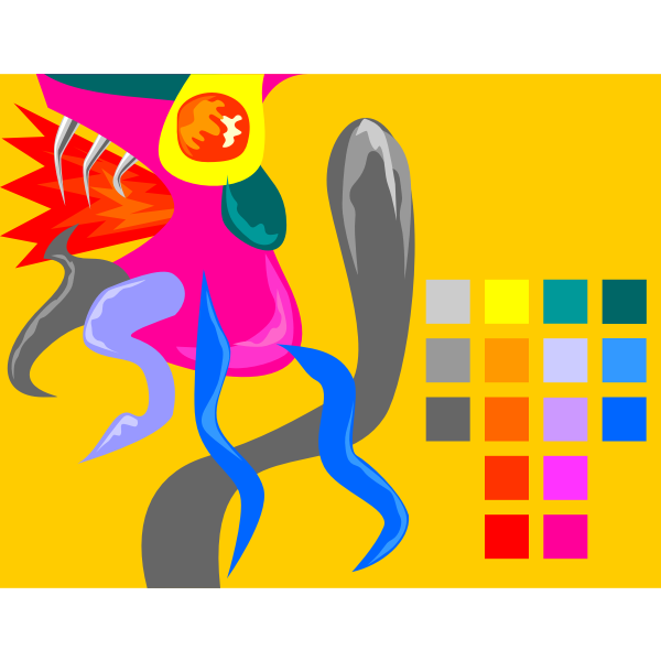 SVG Colour Palette with Chobi