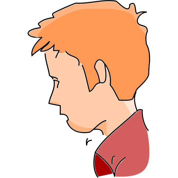 SVG Coloured youngster