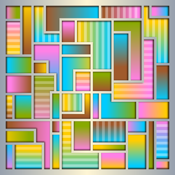 SVG Colourful Abstract