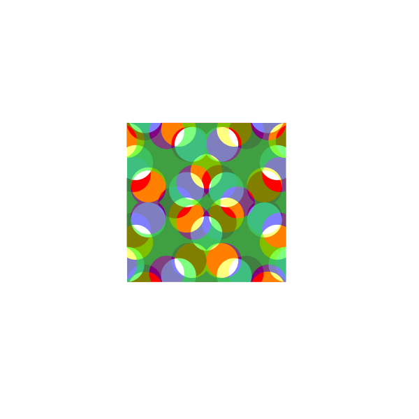 SVG Colourful Square pattern 3