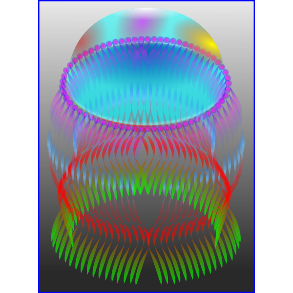 SVG Colourfull jelly illustration
