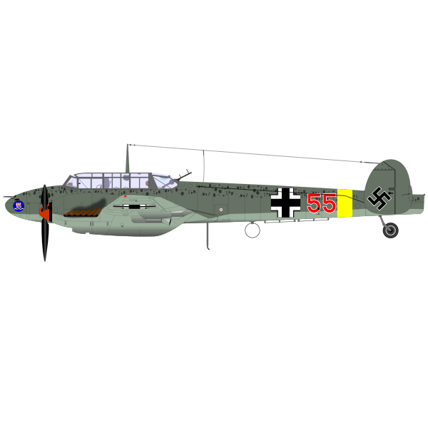 SVG combat aeroplane