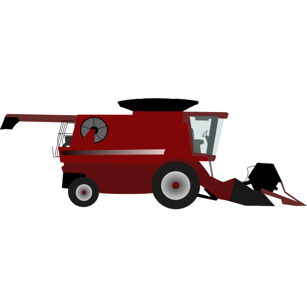 SVG Combine harvester