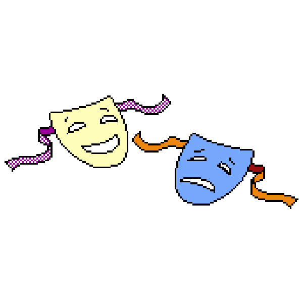 SVG Comedy amp tragedy
