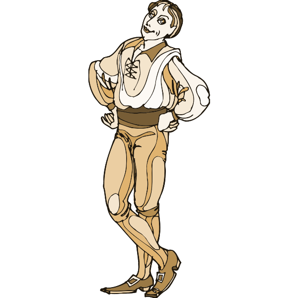 SVG Comedy character