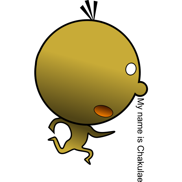 SVG Comic character Chakulae