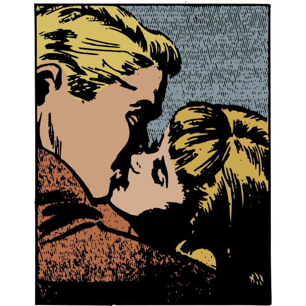 SVG Comic couple