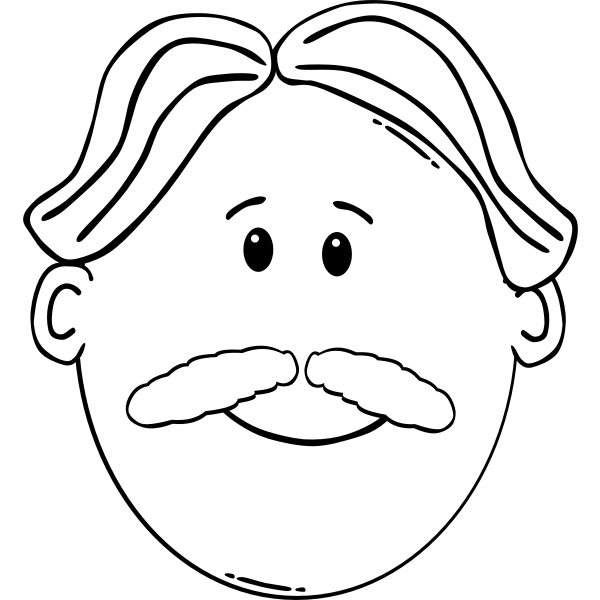 SVG Comic face
